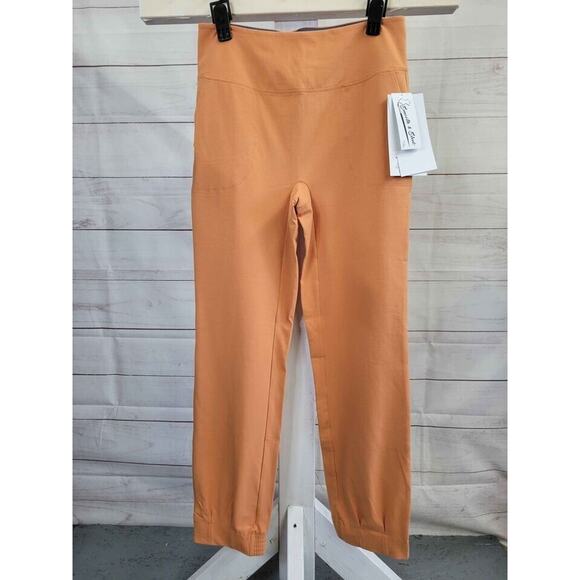 LARGE SUNSET A516278 Women with Control Tall Cotton Jersey SMOOTH & SLEEK Pants - Picture 2 of 2